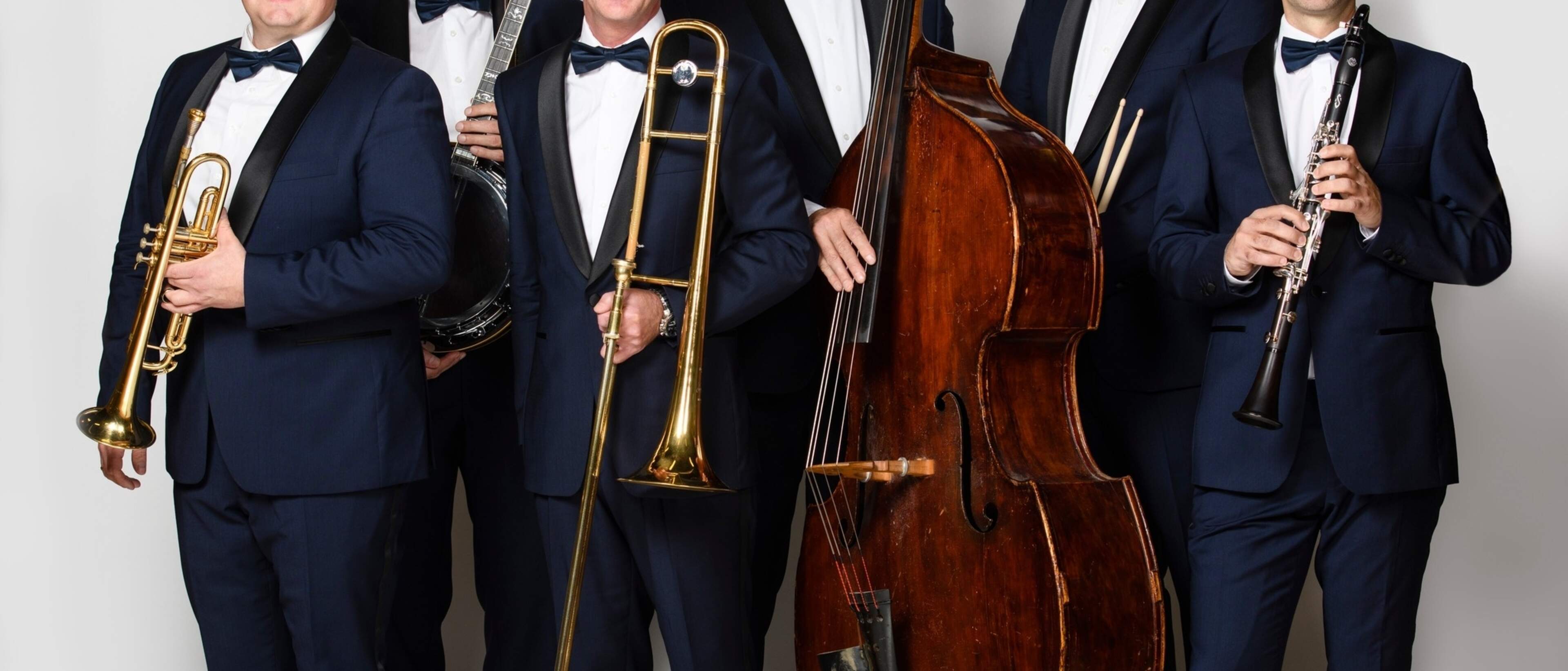 Blue Tone Bigband en Dutch Swing College Band vieren samen 75- en